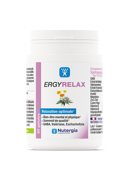 NUTERGIA ERGYRELAX 60 GELULES