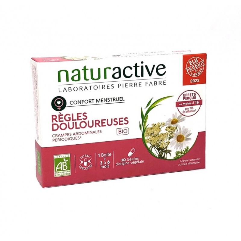 NATURACTIVE REGLES DOULOUREUSES BTE 30