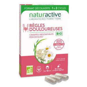 NATURACTIVE REGLES DOULOUREUSES BTE 10