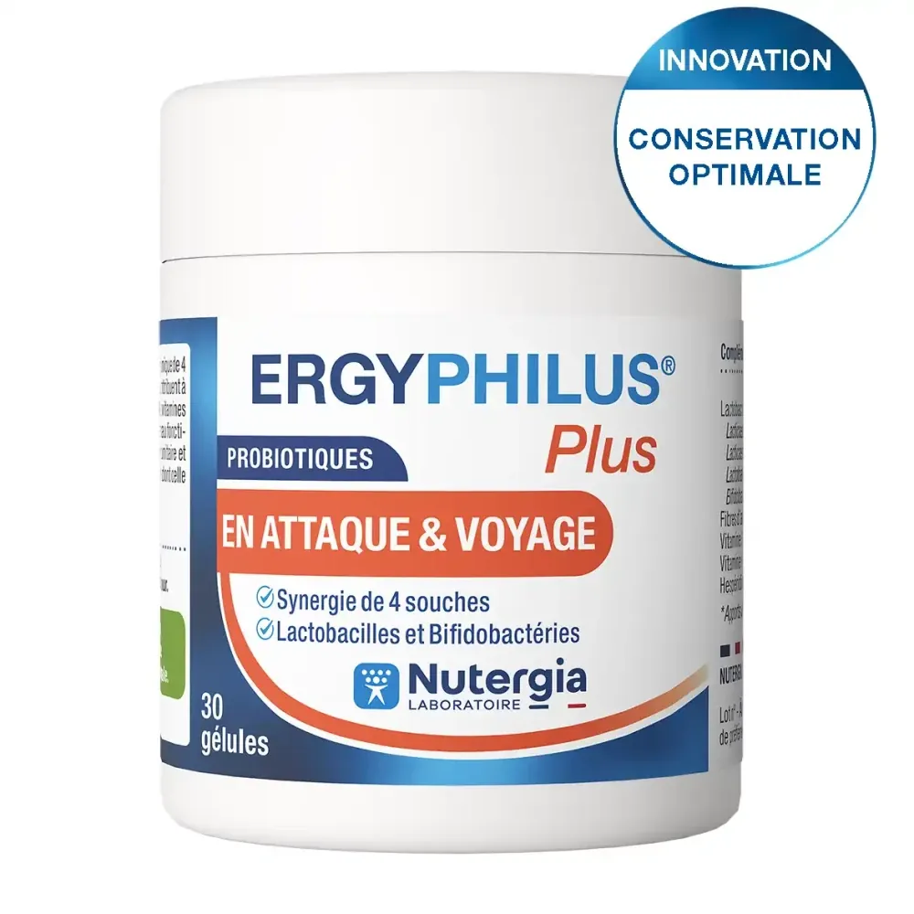 NUTERGIA ERGYPHILLUS PLUS BTE 30 GEL