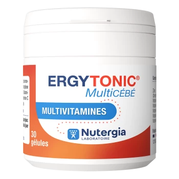 NUTERGIA ERGYTONIC MULTICEBE BOITE 30 GELULES