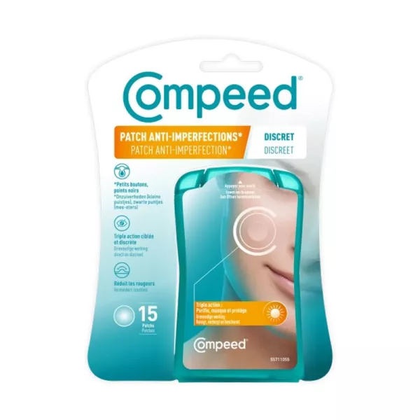 COMPEED PATCH ANTI IMPERFECTION DISCRET BOITE 15 PATCH