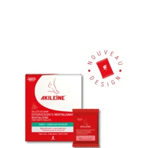 AKILEINE GALETS DE BAIN EFFERVESCENTS 6X20g