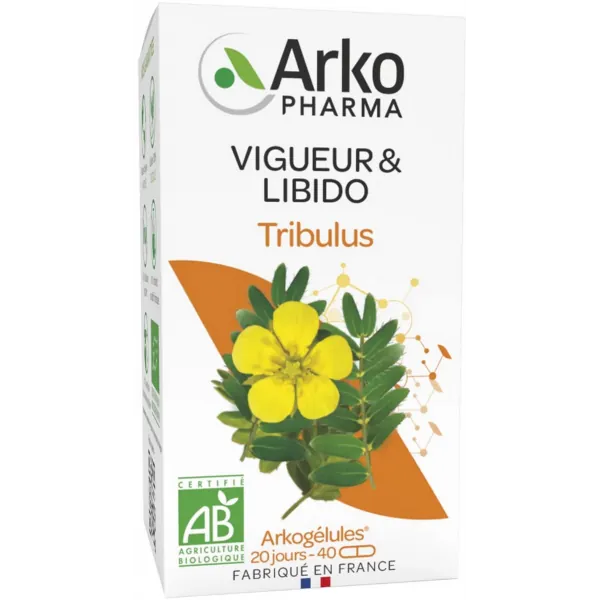 ARKO VIGUEUR ET LIBIDO TRIBULUS BTE 40GEL
