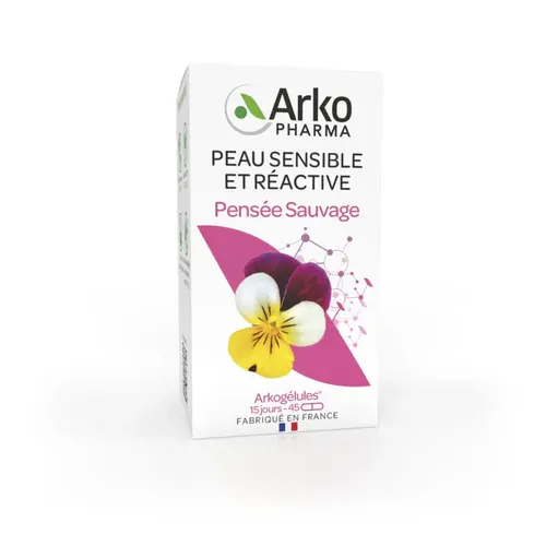 ARKO PEAU SENSIBLE PENSEE SAUVAGE 45 GELULES