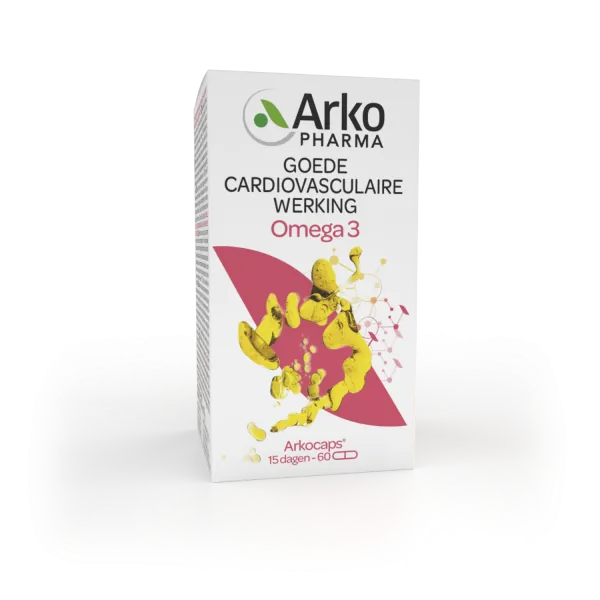 ARKO SANTE CARDIO VASCULAIRE OMEGA 3 BTE 60GEL