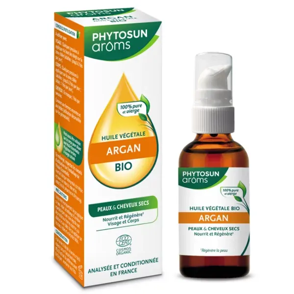 PHYTOSUN HUILE VEGETALE ARGAN BIO 50 ML