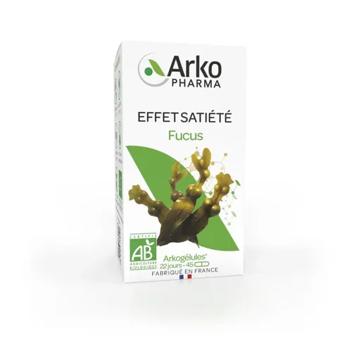 ARKO EFFET SATIETE FUCUS BTE 45 GEL